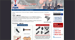 Desktop Screenshot of fbmferramentas.com.br
