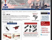Tablet Screenshot of fbmferramentas.com.br